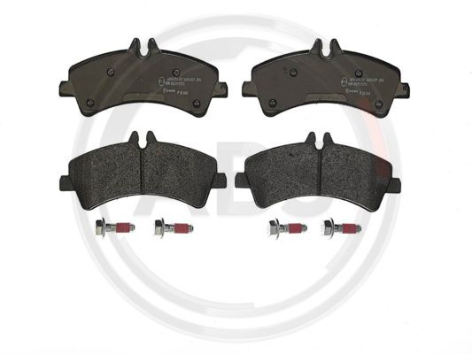 Set placute frana,frana disc puntea spate (P50060 ABS) MERCEDES-BENZ,VW