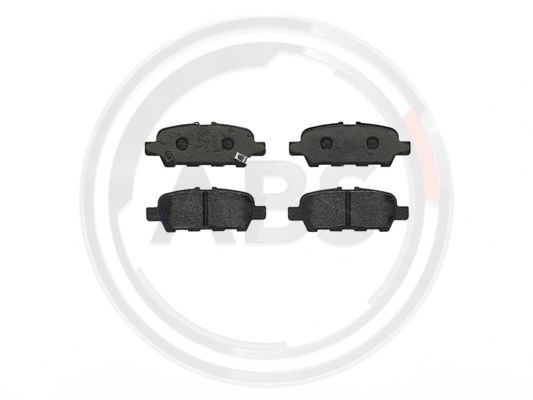 Set placute frana,frana disc puntea spate (P56068 ABS) INFINITI,NISSAN,NISSAN (DFAC),SUZUKI