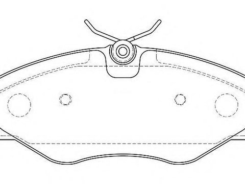 Set placute frana,frana disc RENAULT ESPACE Mk III (JE0_), RENAULT TRAFIC II bus (JL), RENAULT TRAFIC II Van (FL) - WAGNER WBP23099B