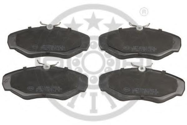 Set placute frana,frana disc RENAULT ESPACE Mk III (JE0_), RENAULT TRAFIC II bus (JL), RENAULT TRAFIC II Van (FL) - OPTIMAL 12014
