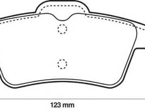 Set placute frana,frana disc RENAULT LAGUNA II (BG0/1_), RENAULT LAGUNA II Sport Tourer (KG0/1_), NISSAN PRIMERA (P12) - STOP 573018S