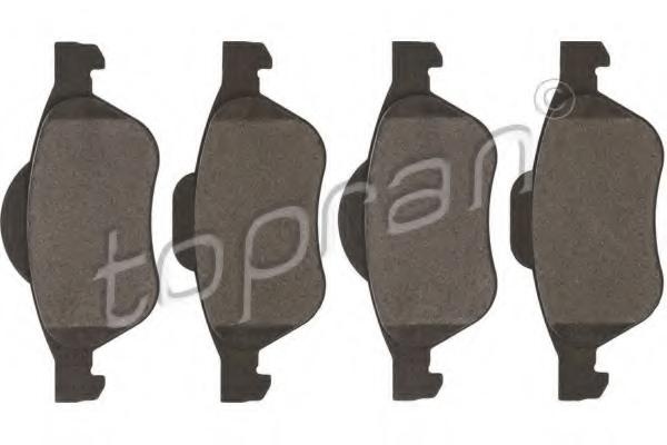 Set placute frana,frana disc RENAULT LAGUNA II (BG0/1_), RENAULT LAGUNA II Sport Tourer (KG0/1_), RENAULT TWINGO II (CN0_) - TOPRAN 700 800