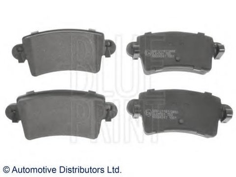 Set placute frana,frana disc RENAULT MASTER II Van (FD), RENAULT MASTER II platou / sasiu (ED/HD/UD), OPEL MOVANO caroserie (F9) - BLUE PRINT ADG04247