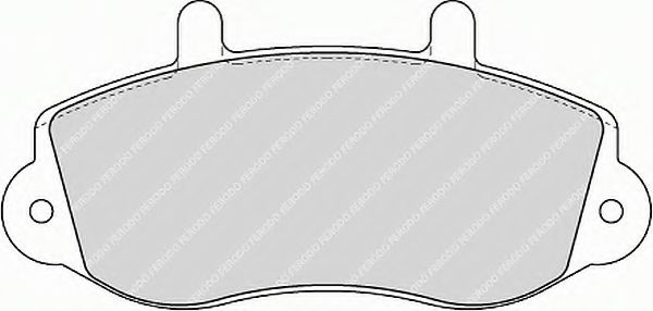Set placute frana,frana disc RENAULT MASTER II bus