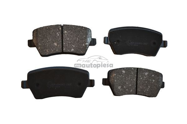 Set placute frana,frana disc RENAULT SYMBOL II (LU