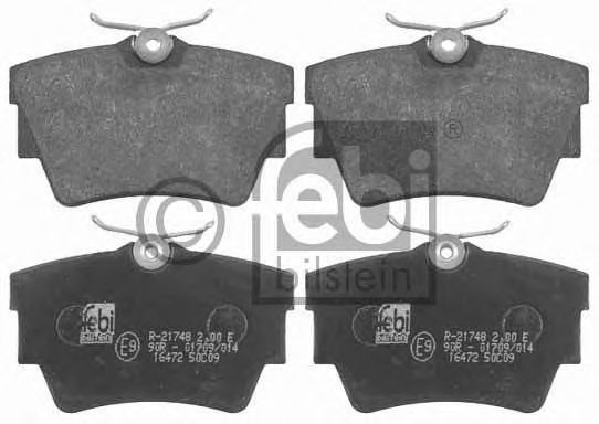 Set placute frana,frana disc RENAULT TRAFIC II bus (JL) (2001 - 2014) FEBI BILSTEIN 16472 piesa NOUA