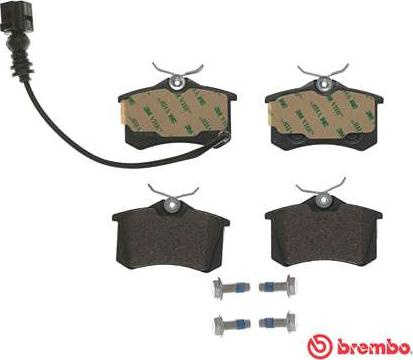 Set placute frana.frana disc Set placute frana Spate SEAT IBIZA III SKODA FABIA I FABIA I PRAKTIK VW LUPO I POLO SEAT IBIZA IV (6L1), Hatchback, 02.2002 - 11.2009 Brembo P 85 066