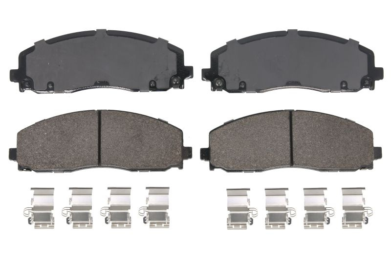 Set placute frana,frana disc Set placute frana Fata CHRYSLER PACIFICA VOYAGER V DODGE GRAND JOURNEY FIAT FREEMONT JEEP WRANGLER IV LANCIA VOYAGER 2.0-3.6LPG 01.11- FERODO FDB4785