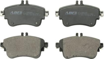 Set placute frana.frana disc Set placute frana Fata MERCEDES A W176 B SPORTS TOURER W246 W242 CLA C117 BMW X3 E83 MERCEDES-BENZ CLA (C117), Compartiment, 01.2013 - 03.2019 ABE C1M059ABE