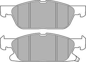 Set placute frana.frana disc Set placute frana Fata FORD FOCUS IV KUGA III 2.0 d-2.3-2.5H 04.19- FORD FOCUS IV (HN), Liftback, 01.2018 - Delphi LP3643