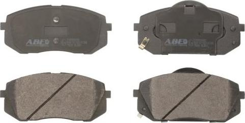 Set placute frana.frana disc Set placute frana Fata HYUNDAI GENESIS I40 I I40 I CW IX35 IX55 KONA KONA-SUV TUCSON KIA CARENS II (FJ), Dubita, 07.2002 - ABE C10326ABE