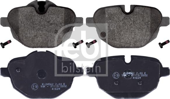 Set placute frana.frana disc Set placute frana Spate BMW 5 F10 5 F11 I8 I12 X3 F25 X4 F26 Z4 E89 1.5H-3.0 d 02.09- BMW 5 Touring VI (F11), Turism, 11.2009 - 02.2017 Febi Bilstein 116029