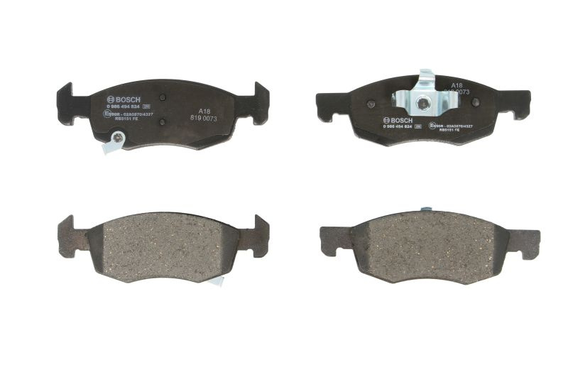 Set placute frana.frana disc Set placute frana Fata se potrivește. OPEL CORSA E CORSA E-HATCHBACK 1.0-1.4LPG 09.14- OPEL CORSA E (X15), Hatchback, 09.2014 - BOSCH 0 986 494 824