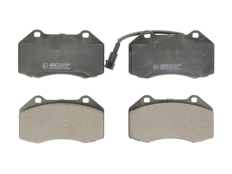 Set placute frana,frana disc Set placute frana Fata ABARTH 500 / 595 / 695 500C / 595C / 695C GRANDE PUNTO PUNTO PUNTO EVO ALFA ROMEO 4C MITO FIAT DOBLO 1.4-1.8 10.01- ABE C1D038ABE