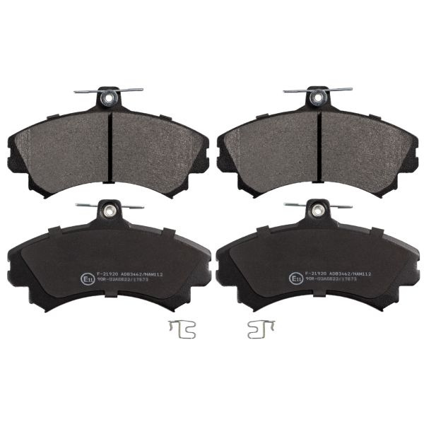 Set placute frana,frana disc Set placute frana Fata VOLVO S40 I V40 MITSUBISHI CARISMA COLT CZC VI COLT VI SPACE STAR SMART FORFOUR 1.1-2.0 05.95-06.12 BLUE PRINT ADC44251