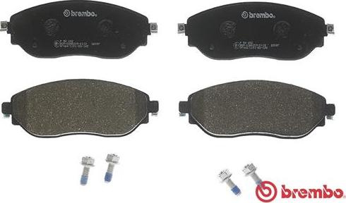 Set placute frana.frana disc Set placute frana Fata FIAT TALENTO NISSAN NV300 PRIMASTAR OPEL VIVARO B RENAULT TRA NISSAN NV300 (X82), Kombi, 09.2016 - Brembo P 59 082
