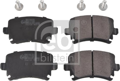 Set placute frana.frana disc Set placute frana Spate AUDI A3 A4 B6 A4 B7 A6 C6 TT SEAT ALTEA ALTEA XL EXEO EXEO S VW TIGUAN (5N_), Crossover, 09.2007 - 07.2018 Febi Bilstein 16540