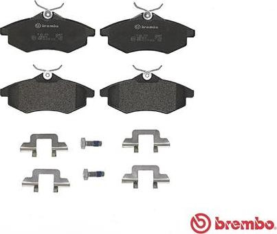 Set placute frana.frana disc Set placute frana Fata CITROEN C2 C2 ENTERPRISE C3 I 1.1-1.4D 02.02- CITROËN C2 ENTERPRISE (JG_), Van, 11.2003 - 12.2009 Brembo P 61 074