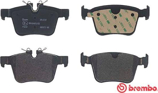 Set placute frana.frana disc Set placute frana Spatefara optionale VOLVO C40 S60 III S90 II V60 II V90 II XC40 XC VOLVO XC90 II (256), Crossover, 09.2014 - Brembo P 86 029