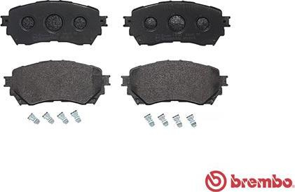Set placute frana.frana disc Set placute frana Fata MAZDA 6 6-KOMBI 2.0-2.2D-2.5 08.12- MAZDA 6 (GJ, GL), Sedan, 12.2012 - Brembo P 49 048