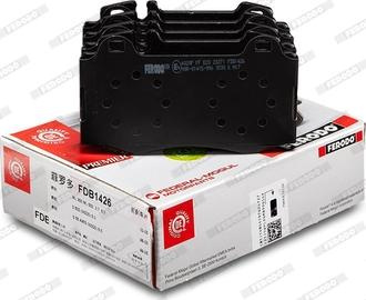 Set placute frana.frana disc Set placute frana Fata MERCEDES M W163 S C215 S W220 S W221 SL R129 SL R230 2.3-7.3 MERCEDES-BENZ S-CLASS (W221), Sedan, 09.2005 - 12.2013 Ferodo FDB1426
