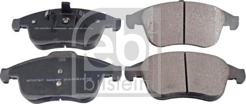 Set placute frana.frana disc Set placute frana Fata RENAULT CLIO IV MEGANE MEGANE III 1.6-2.0 11.08- RENAULT GRAND SCENIC III (JZ0/1_), Dubita, 02.2009 - Febi Bilstein 16770