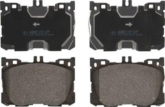 Set placute frana.frana disc Set placute frana Fata se potrivește. MERCEDES C A205 C C205 C T-MODEL S205 C W205 CLS C257 E A238 MERCEDES-BENZ GLC (C253), Compartiment, 06.2016 - ABE C1M071ABE