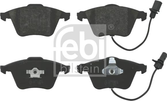 Set placute frana.frana disc Set placute frana Fata AUDI A4 B6 A4 B7 A6 ALLROAD C6 A6 C6 A8 D3 SEAT EXEO EXEO ST AUDI A8 II (4E2, 4E8), Sedan, 10.2002 - 12.2010 Febi Bilstein 16584