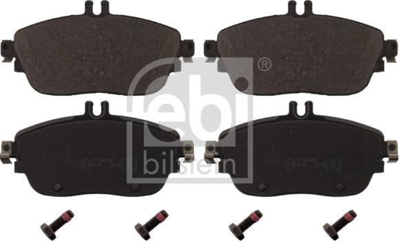Set placute frana.frana disc Set placute frana Fata MERCEDES A W176 B SPORTS TOURER W246 W242 CLA C117 CLA SHOOTI MERCEDES-BENZ CLA (C117), Compartiment, 01.2013 - 03.2019 Febi Bilstein 16870