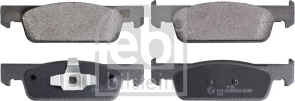 Set placute frana.frana disc Set placute frana Fata DACIA LOGAN II LOGAN MCV II SANDERO II RENAULT CLIO II CLIO I RENAULT LOGAN II (L8_), Sedan, 09.2012 - Febi Bilstein 16965