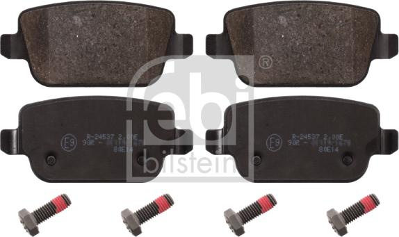 Set placute frana.frana disc Set placute frana Spate VOLVO S80 II V70 III XC70 II FORD FOCUS II GALAXY II GALAXY FORD GALAXY III (CK), Dubita, 01.2015 - Febi Bilstein 16642