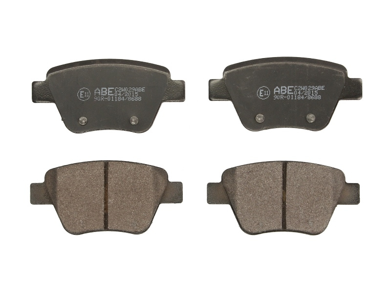 Set placute frana,frana disc Set placute frana Spate AUDI A1 A3 SEAT ALTEA ALTEA XL LEON SKODA OCTAVIA II OCTAVIA III SUPERB II YETI VW BEETLE CADDY III CADDY III/MINIVAN 1.0-3.6 02.98- ABE C2W029ABE