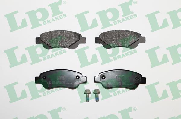 Set placute frana.frana disc Set placute frana Fata CITROEN C1 C1 II PEUGEOT 107 108 TOYOTA AYGO 1.0-1.2-1.4D 06. PEUGEOT 108, Hatchback, 05.2014 - LPR 05P1235