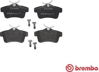 Set placute frana.frana disc Set placute frana Spate DS DS 4 DS 5 CITROEN C4 II DS4 DS5 PEUGEOT 3008 308 5008 500 PEUGEOT 308 CC (4B_), Сabrioletă, 02.2009 - 12.2015 Brembo P 61 114