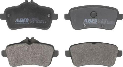 Set placute frana.frana disc Set placute frana Spate MERCEDES A W176 CLA C117 CLA SHOOTING BRAKE X117 GL X166 GLA MERCEDES-BENZ M-CLASS (W166), Crossover, 06.2011 - 12.2015 ABE C2M032ABE