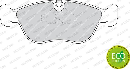 Set placute frana.frana disc Set placute frana Fata cu lacat VOLVO 850 C70 I S70 V70 I 2.0-2.5D 06.91-10.05 VOLVO 850 (855), Turism, 04.1992 - 10.1997 Ferodo FDB1285