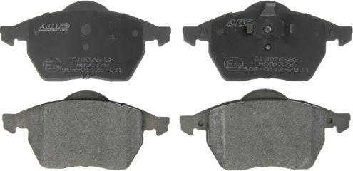 Set placute frana.frana disc Set placute frana Fata AUDI A1 A3 TT SEAT ALHAMBRA IBIZA III IBIZA IV IBIZA IV SC LE VW GOLF III Variant (1H5), Turism, 07.1993 - 04.1999 ABE C1W026ABE