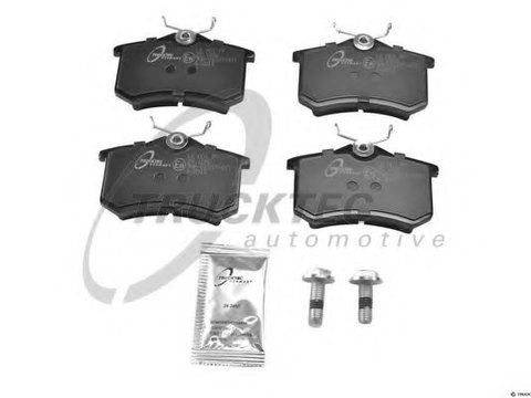 Set placute frana,frana disc SKODA FABIA III (NJ3) (2014 - 2016) TRUCKTEC AUTOMOTIVE 07.35.105 piesa NOUA