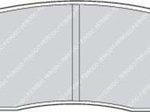 Set placute frana,frana disc SUZUKI VITARA Cabrio (ET, TA) (1988 - 2002) FERODO FDB712 piesa NOUA