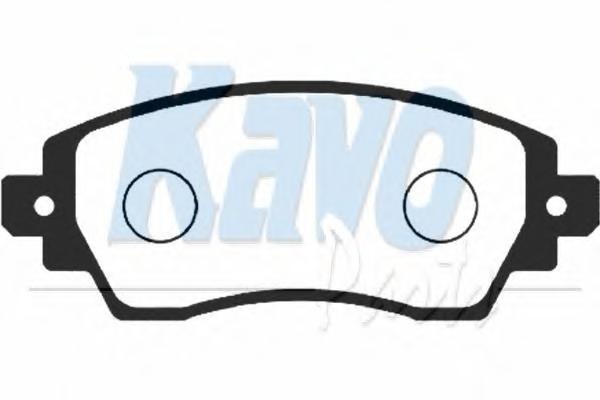 Set placute frana,frana disc TOYOTA COROLLA limuzina (_E11_), TOYOTA COROLLA Liftback (_E11_), TOYOTA COROLLA hatchback (_E11_) - KAVO PARTS BP-9064