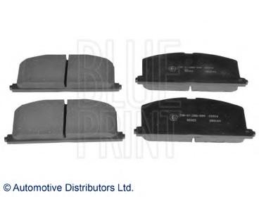 Set placute frana,frana disc TOYOTA COROLLA hatchb