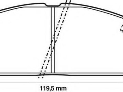 Set placute frana,frana disc TOYOTA COROLLA limuzina (_E8_), TOYOTA COROLLA limuzina (_E9_), TOYOTA COROLLA hatchback (_E9_) - STOP 572255S