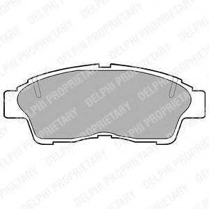 Set placute frana,frana disc TOYOTA RAV 4 I Cabrio (SXA1) (1997 - 2000) DELPHI LP789 piesa NOUA