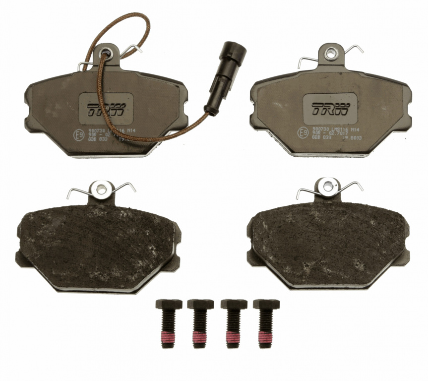 set placute frana,frana disc TRW GDB833 