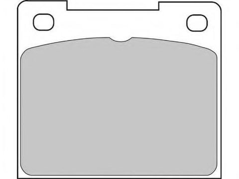 Set placute frana,frana disc VOLVO 240 limuzina (P242, P244), VOLVO 240 Break (P245), VOLVO 260 limuzina (P262, P264) - WAGNER WBP20088A