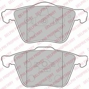 Set placute frana,frana disc VOLVO XC90 I (2002 - 