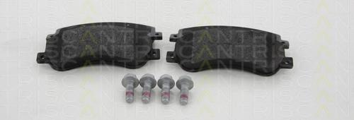 Set placute frana,frana disc VW AMAROK (2H_, S1B) - TRISCAN 8110 29097