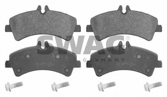 Set placute frana,frana disc VW CRAFTER 30-50 caroserie (2E_), VW CRAFTER 30-50 platou / sasiu (2F_), MERCEDES-BENZ SPRINTER 5-t caroserie (906) - SWA