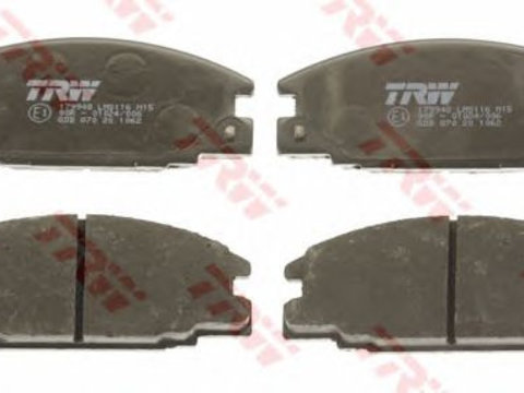 Set placute frana ISUZU TROOPER (UBS) - Cod intern: W20013794 - LIVRARE DIN STOC in 24 ore!!!