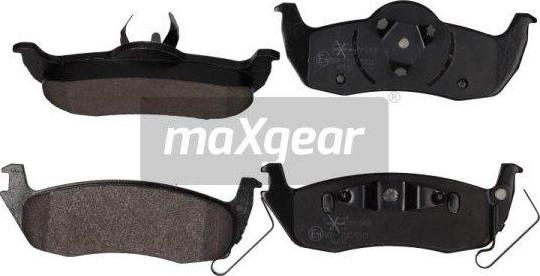 Set placute frana JEEP COMMANDER (XK, XH) Crossover, 09.2005 - 12.2010 Maxgear 19-1438